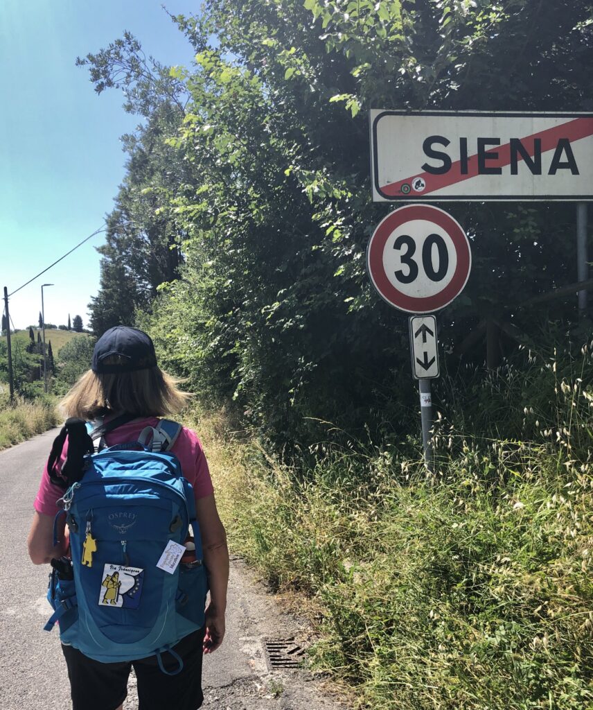 Via Francigna Stage 34 Siena to Ponte d'Arbia